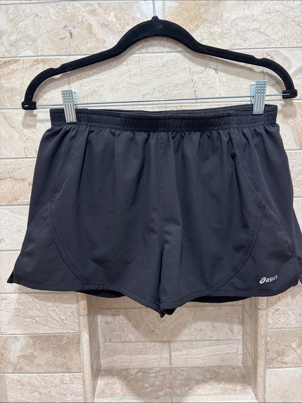 ASICS Black Women's Athletic Running Shorts